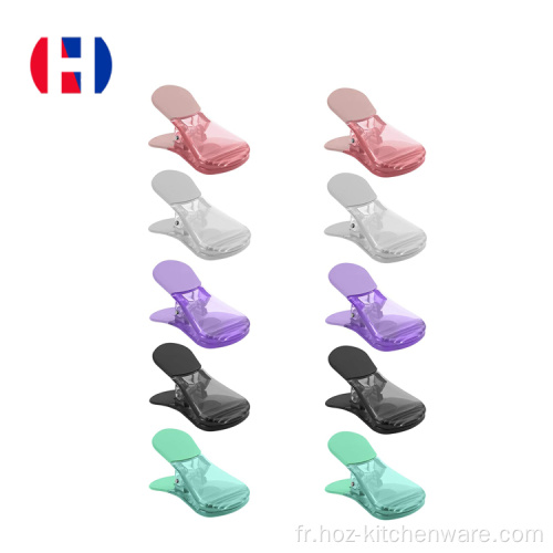 Clips de sac magnétique en plastique polyvalent